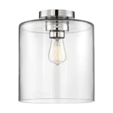 Chantecleer 1 Light 9.88 Inch Wide Flush Mount by Nuvo - 60-677-1SF