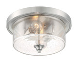 Bransel 2 Light 12.88 Inch Wide Flush Mount by Nuvo - 60-7-2F