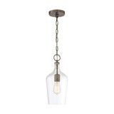 Hartley 1 Light Small Pendant by Nuvo - 60-67-1P