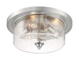 Bransel 3 Light 15 Inch Wide Flush Mount by Nuvo - 60-7-3F