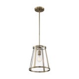 Bruge 1 Light Small Pendant by Nuvo - 60-669-1P