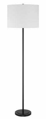 Jones 1 Light Floor Lamp 65 Inch Tall and 17.95 Inch Wide by Craftmade - 87010