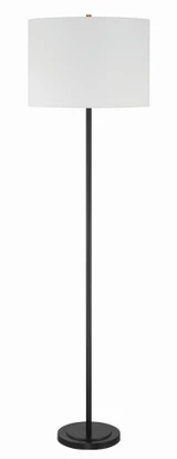 Jones 1 Light Floor Lamp 65 Inch Tall and 17.95 Inch Wide by Craftmade - 87010