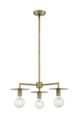 Bizet 3 Light Medium Chandelier by Nuvo - 60-72-3C