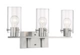 Sommerset 3 Light Vanity Light by Nuvo - 60-717-3BV