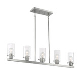Sommerset 5 Light Linear Island by Nuvo - 60-717-5I