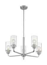 Sommerset 5 Light Medium Chandelier by Nuvo - 60-717-5C