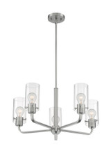 Sommerset 5 Light Medium Chandelier by Nuvo - 60-717-5C