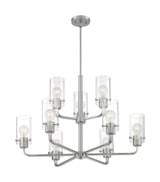 Sommerset 9 Light Large Chandelier by Nuvo - 60-717-9C