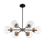 Axis 6 Light Large Chandelier by Nuvo - 60-71C
