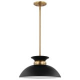 Perkins 1 Light Medium Pendant by Nuvo - 60-74-15W725H15D