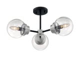 Axis 3 Light 22.88 Inch Wide Flush Mount by Nuvo - 60-71SF