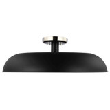 Colony 1 Light 24 Inch Wide Semi Flush Mount by Nuvo - 60-74-24W763H