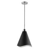 Tango 1 Light Medium Pendant 18.38 Inch Tall by Nuvo - 60-74-12W1838H12D