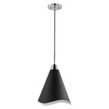 Tango 1 Light Medium Pendant 18.38 Inch Tall by Nuvo - 60-74-12W1838H12D