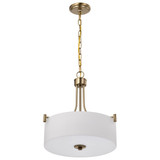 Liam 3 Light Pendant 17.13 Inch Tall and 15.88 Inch Wide by Nuvo - 60/8204