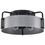 Altos 4 Light 18 Inch Wide Semi Flush Mount by Nuvo - 60/7841