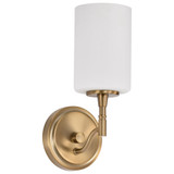 Liam 1 Light Bath Vanity 11.38 Inch Tall and 4.75 Inch Wide by Nuvo - 60/8201