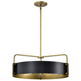 Altos 5 Light Large Pendant 7.38 Inches Tall and 22 Inches Wide by Nuvo - 60/7844