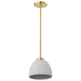 Collins 1 Light Mini Pendant 6.25 Inches Tall and 7.5 Inches Wide by Nuvo - 60/80-6