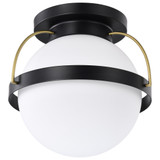 Lakeshore 1 Light 13 Inch Wide Flush Mount by Nuvo - 60/7771