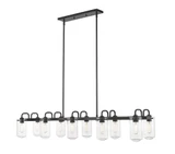 Delaney 10 Light Island/Billiard 38 Inch Wide by 11.75 Inch High by Z-Lite - 471A