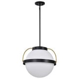 Lakeshore 1 Light Medium Pendant 11.63 x 13 Inches by Nuvo - 60/7774