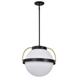 Lakeshore 1 Light Medium Pendant 11.63 x 13 Inches by Nuvo - 60/7774