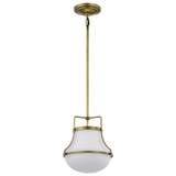 Valdora 1 Light Pendant In Traditional Style 11 x 10.38 Inches by Nuvo - 60/7862