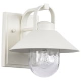 Ridge 1 Light Small Outdoor Wall Lantern 8.13 Inch and 8 Inch Wide by Nuvo - 60/8520