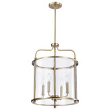 Yorktown 4 Light Pendant In Traditional Style 22 x 16 Inches by Nuvo - 60/7936