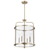 Yorktown 4 Light Pendant In Traditional Style 22 x 16 Inches by Nuvo - 60/7936