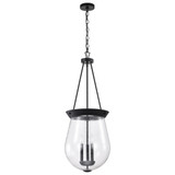 Boliver 3 Light Pendant In Traditional Style 37.38 x 14.13 Inches by Nuvo - 60/7803