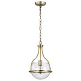 Amado 1 Light Pendant 16.5 Inches Tall and 10 Inches Wide by Nuvo - 60/7815