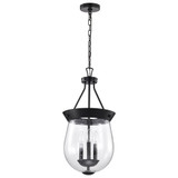 Boliver 3 Light Pendant In Traditional Style 24 x 11.75 Inches by Nuvo - 60/7800