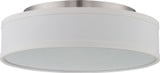 Heather 16W 1 LED 13 Inch Wide Flush Mount by Nuvo - 62