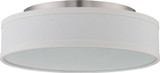 Heather 16W 1 LED 13 Inch Wide Flush Mount by Nuvo - 62