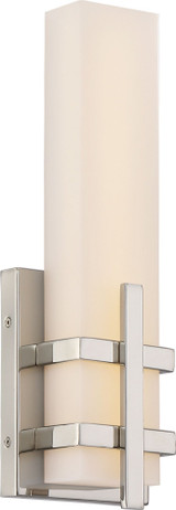 Grill 13W 1 LED Wall Sconce by Nuvo - 62-871a