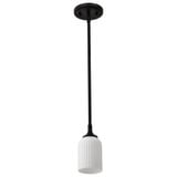 Solara 1 Light Mini Pendant 7.25 Inch Tall and 5 Inch Wide by Nuvo - 60/8645