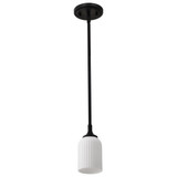 Solara 1 Light Mini Pendant 7.25 Inch Tall and 5 Inch Wide by Nuvo - 60/8645