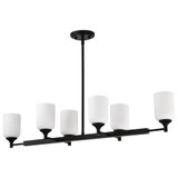 Solara 6 Light Island Pendant 7.13 Inch Tall and 12 Inch Wide by Nuvo - 60/8649