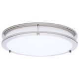 Glamour 25W LED Flush Mount 2.13 Inch Tall and 12.99 Inch Wide by Nuvo - 62/1876