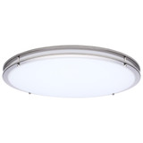 Glamour 39W LED Flush Mount 2.2 Inch Tall and 23.62 Inch Wide by Nuvo - 62/1878