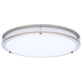 Glamour 25W LED Flush Mount 2.13 Inch Tall and 16.93 Inch Wide by Nuvo - 62/1877