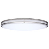 Glamour 50W LED Oval Flush Mount 4.34 Inch Tall and 17.99 Inch Wide by Nuvo - 62/1881