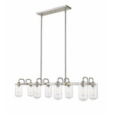 Delaney 8 Light Island/Billiard 13 Inch Wide by 10.75 Inch High by Z-Lite - 471B