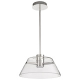 Edmond 18W LED Pendant 8.88 Inches Tall and 17 Inches Wide by Nuvo - 62/20-17