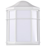 14W LED Outdoor Cage Wall Lantern 9.85 x 7.8 Inch by Nuvo - 62/1396