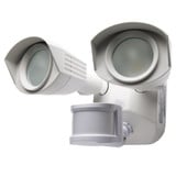 40W 3000K 2 LED Outdoor Dual Head Security Light and Motion Sensor by Nuvo - 65-21-30MS