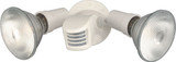 Two Light Outdoor Flood Light with Adjust Swivel and Motion Sensor by Nuvo - SF76-52